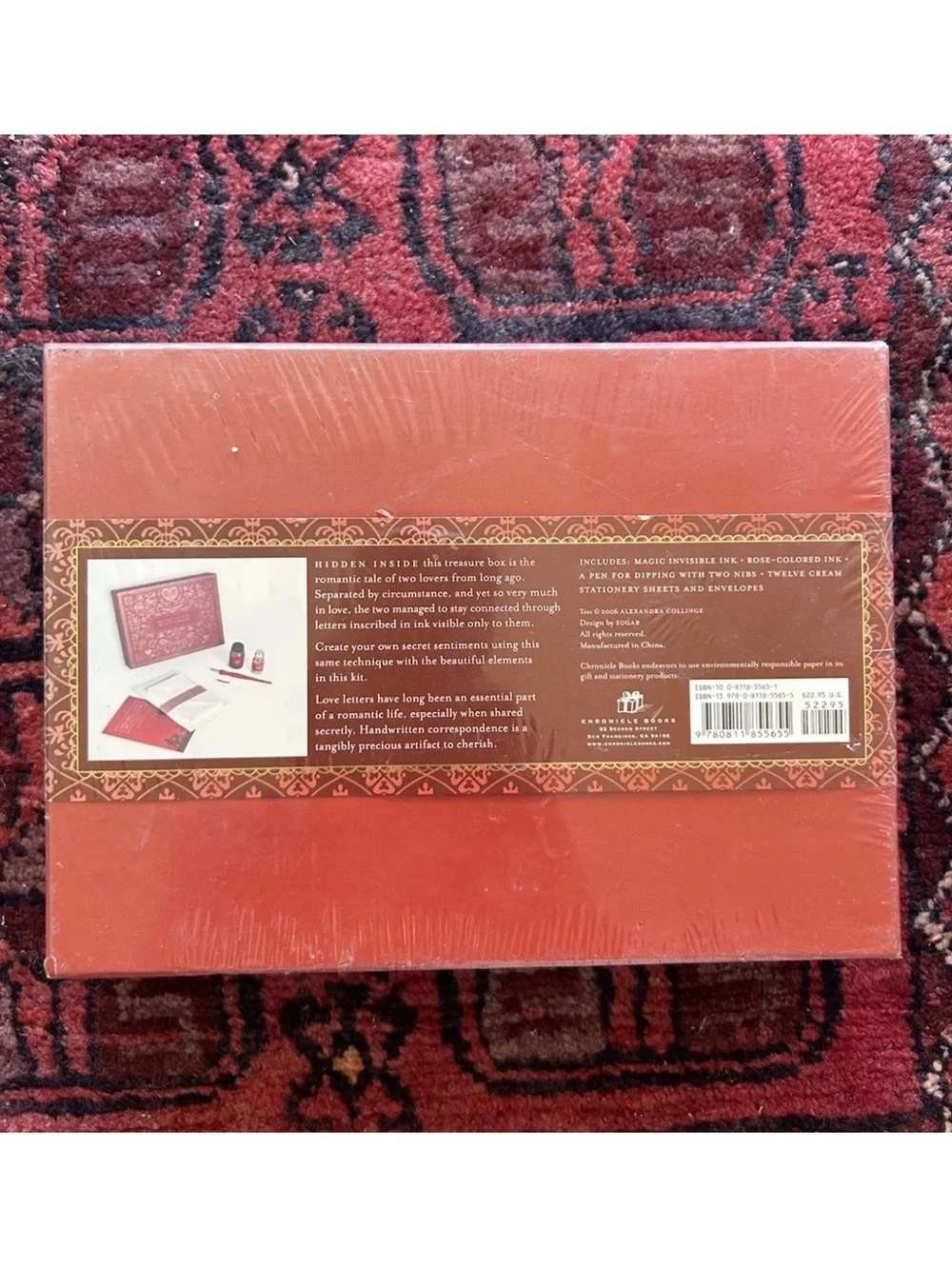 Vintage Secret Love Letters Invisible Ink Stationery Gift Set Sealed NIB Romance